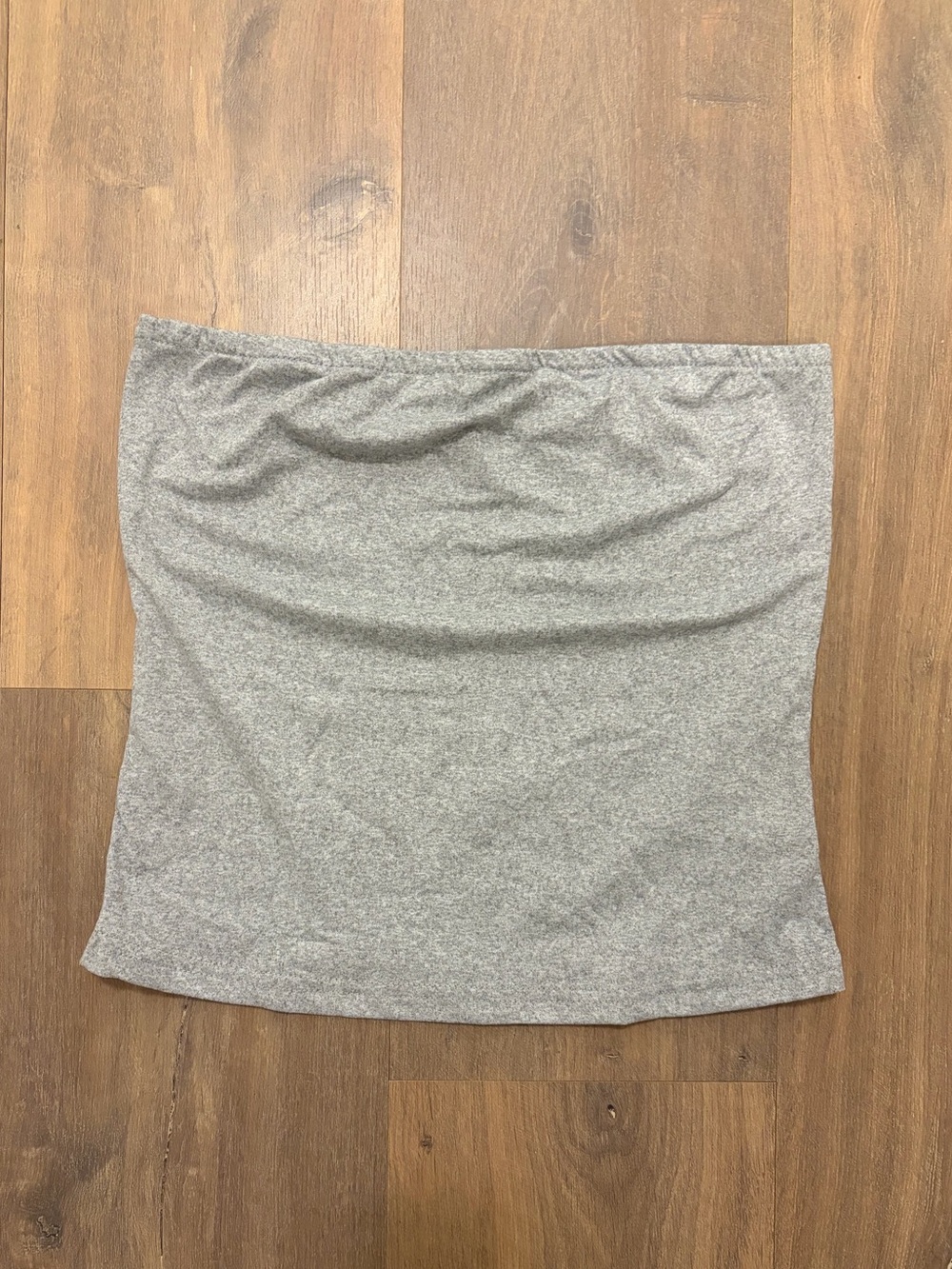 Gray Strapless Tube Top Size Small